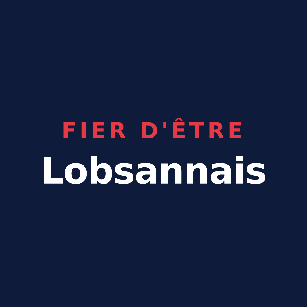 T-shirt « Fier d'être Lobsannais » — design pour Lobsann