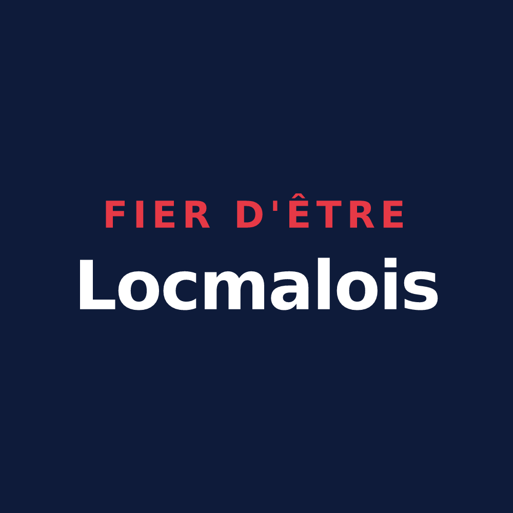 T-shirt « Fier d'être Locmalois » — design pour Locmalo
