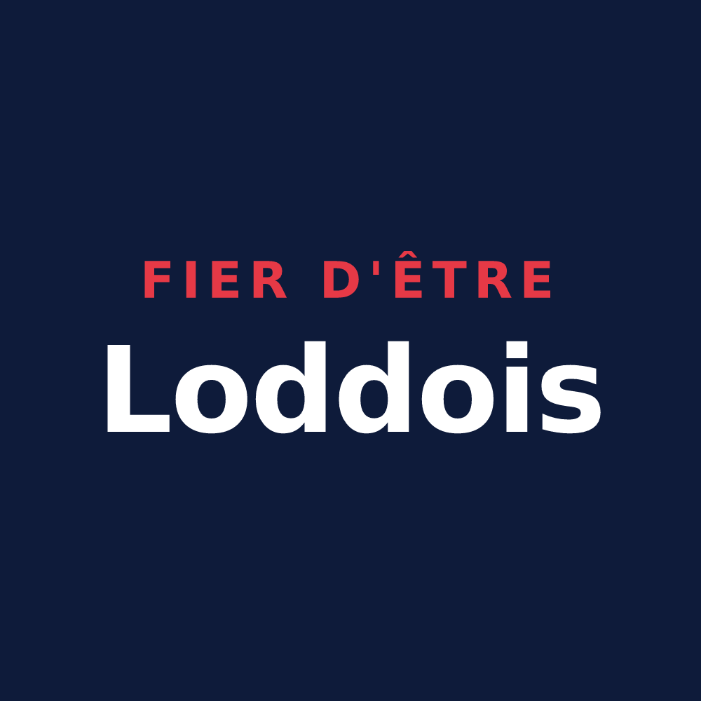 T-shirt « Fier d'être Loddois » — design pour Loddes