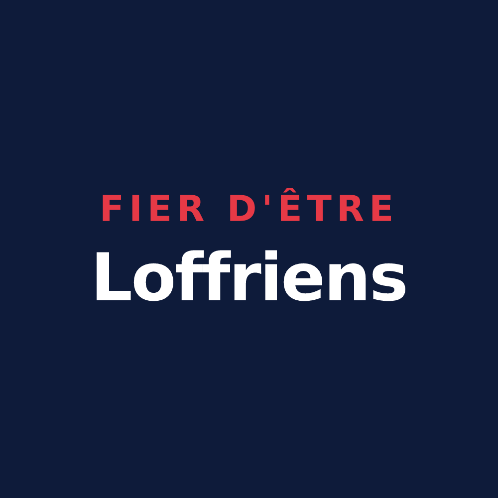 T-shirt « Fier d'être Loffriens » — design pour Loffre