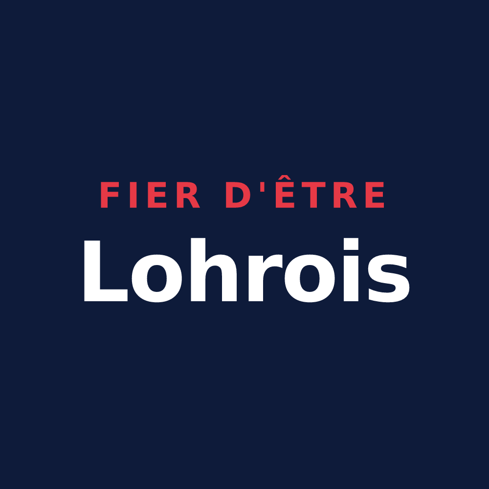 T-shirt « Fier d'être Lohrois » — design pour Lohr