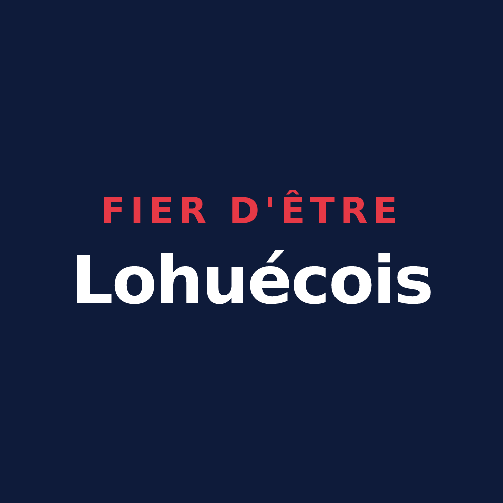 T-shirt « Fier d'être Lohuécois » — design pour Lohuec