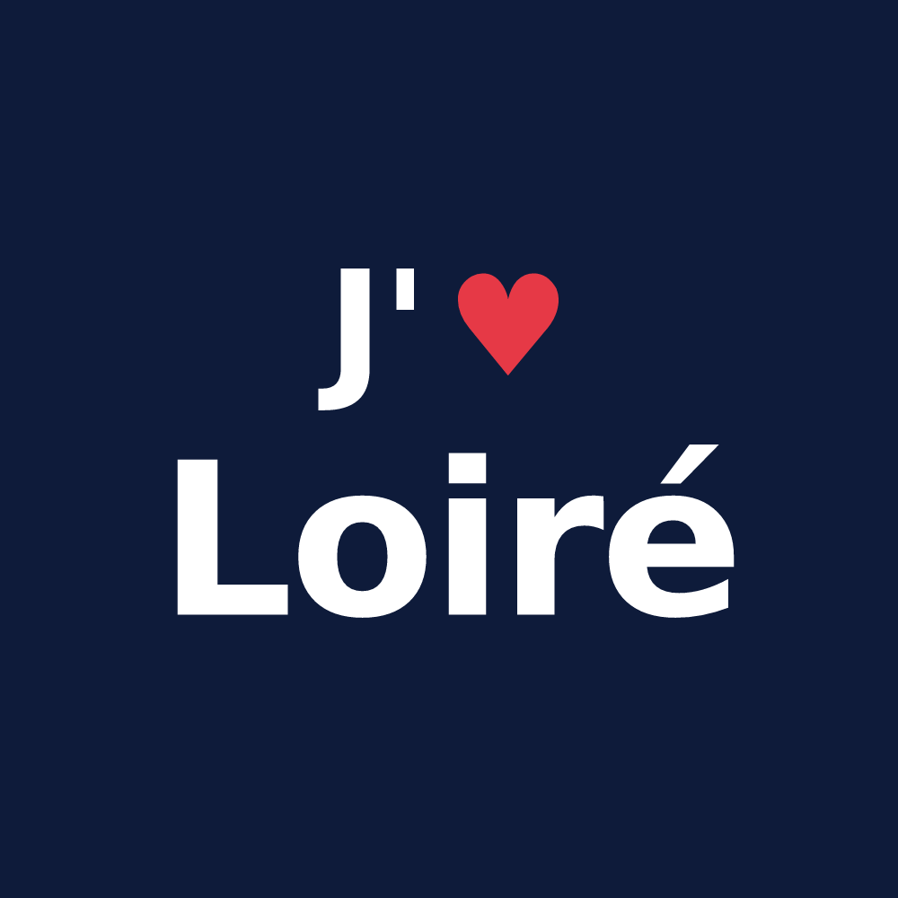 T-shirt personnalisé Loiré — design J'aime Loiré