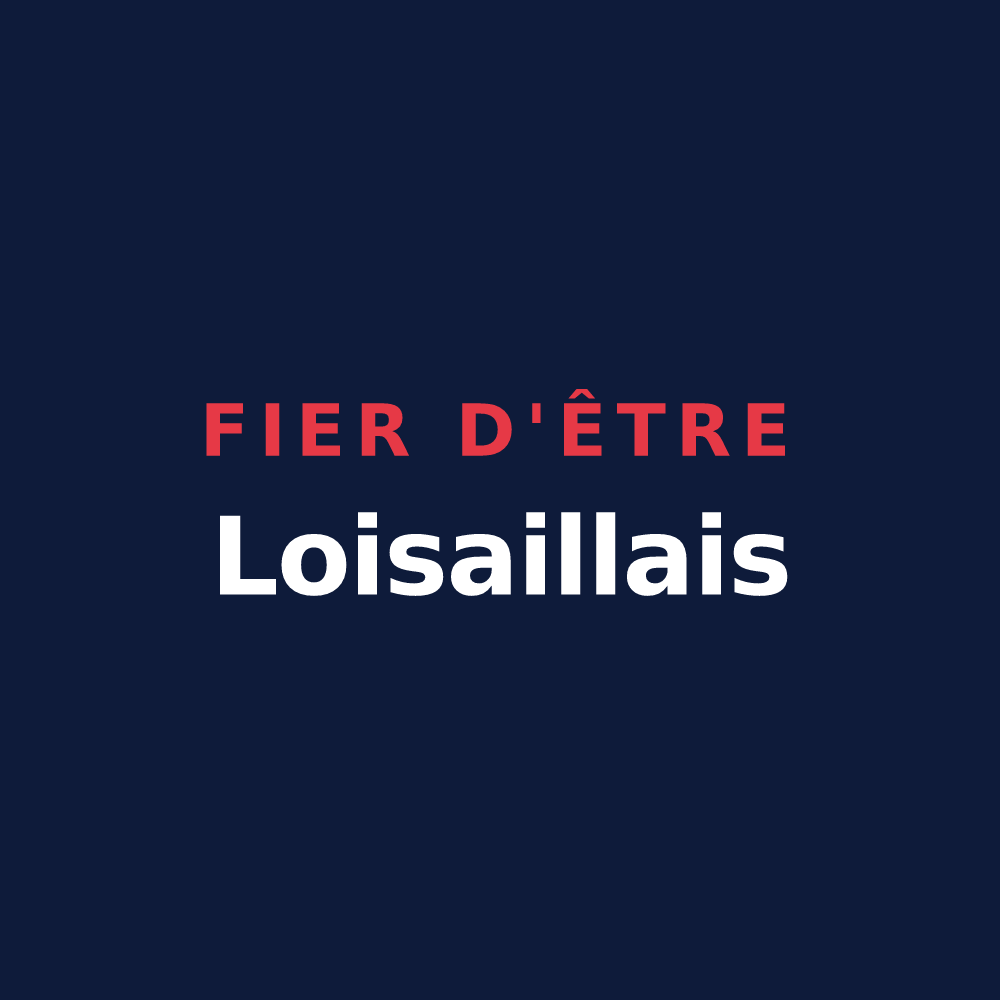 T-shirt « Fier d'être Loisaillais » — design pour Loisail