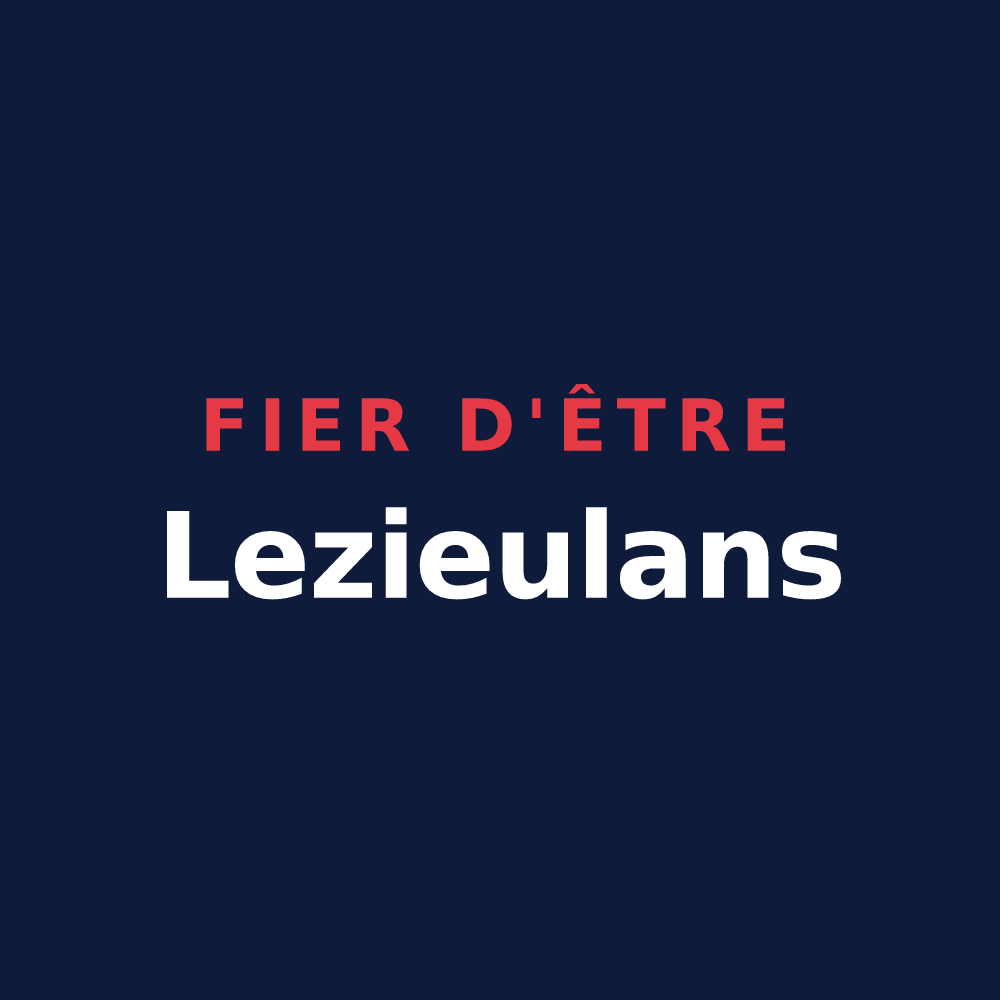 T-shirt « Fier d'être Lezieulans » — design pour Loisieux