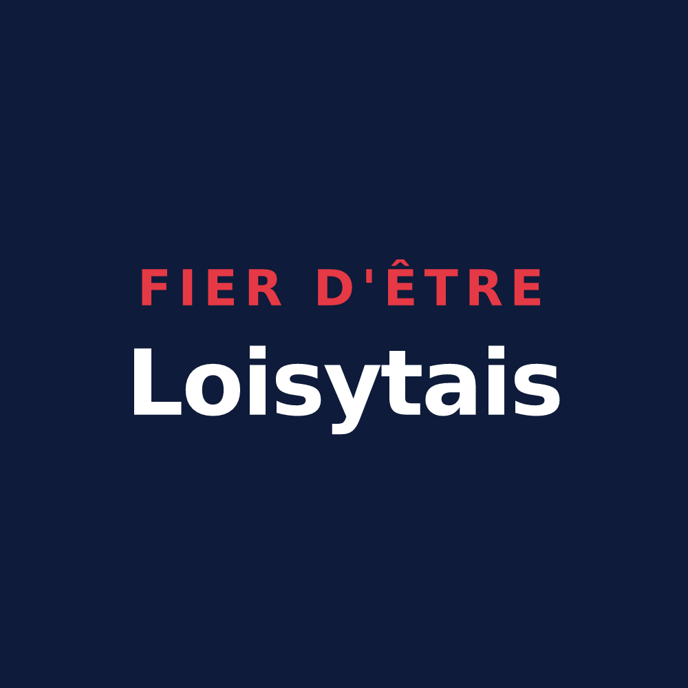 T-shirt « Fier d'être Loisytais » — design pour Loisy
