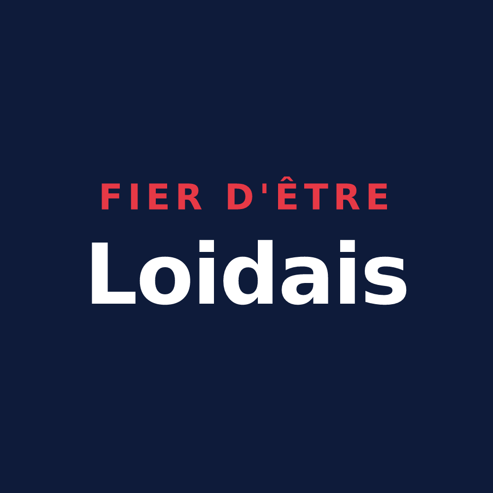 T-shirt « Fier d'être Loidais » — design pour Loix