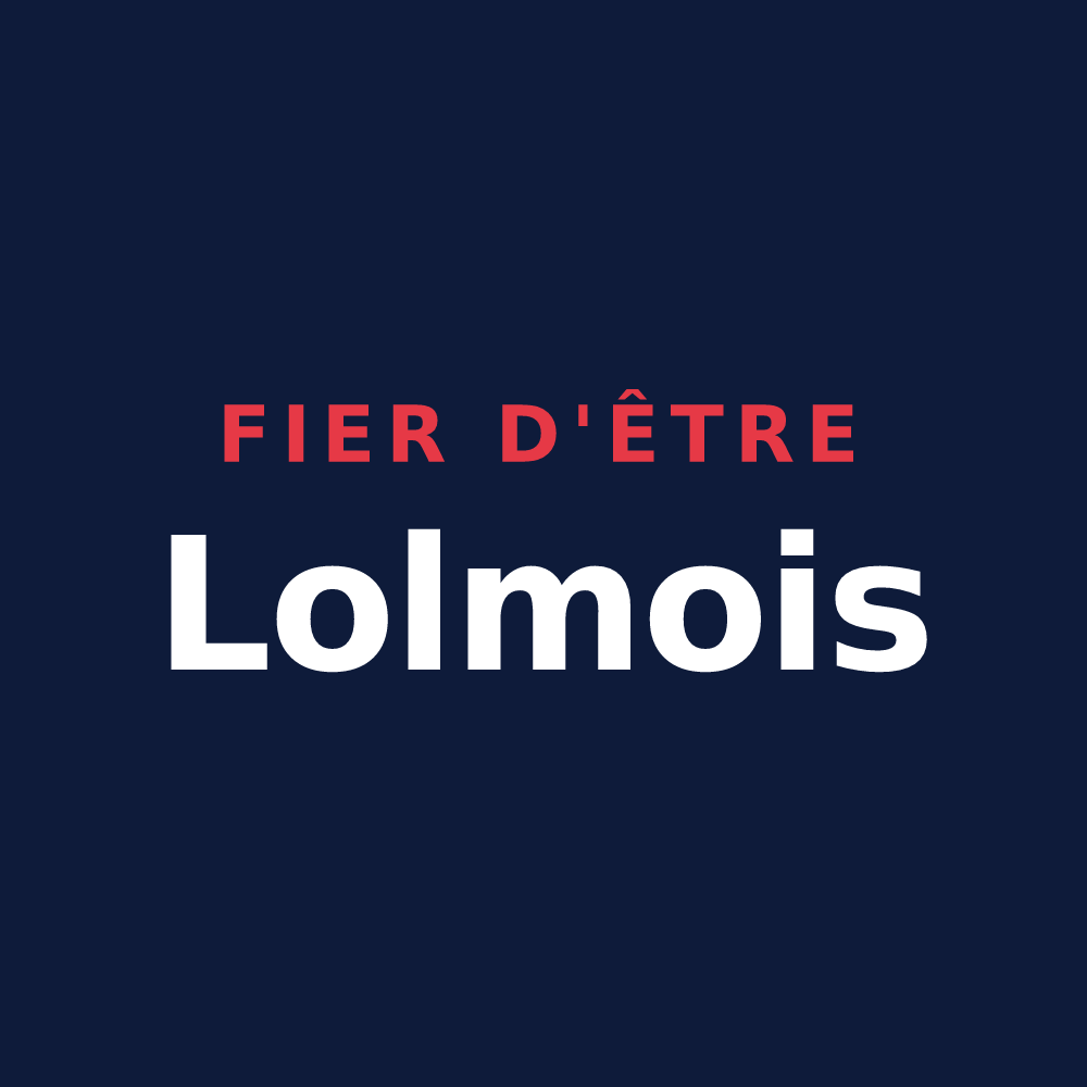 T-shirt « Fier d'être Lolmois » — design pour Lolme