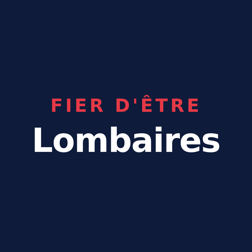 T-shirt « Fier d'être Lombaires » — design pour Lombreuil