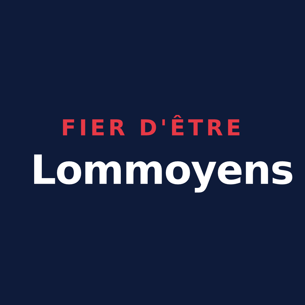 T-shirt « Fier d'être Lommoyens » — design pour Lommoye