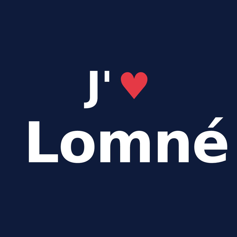 T-shirt personnalisé Lomné — design J'aime Lomné