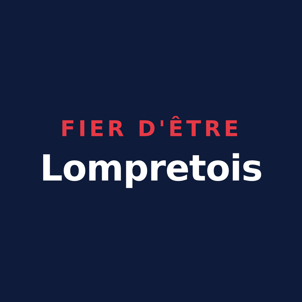 T-shirt « Fier d'être Lompretois » — design pour Lompret