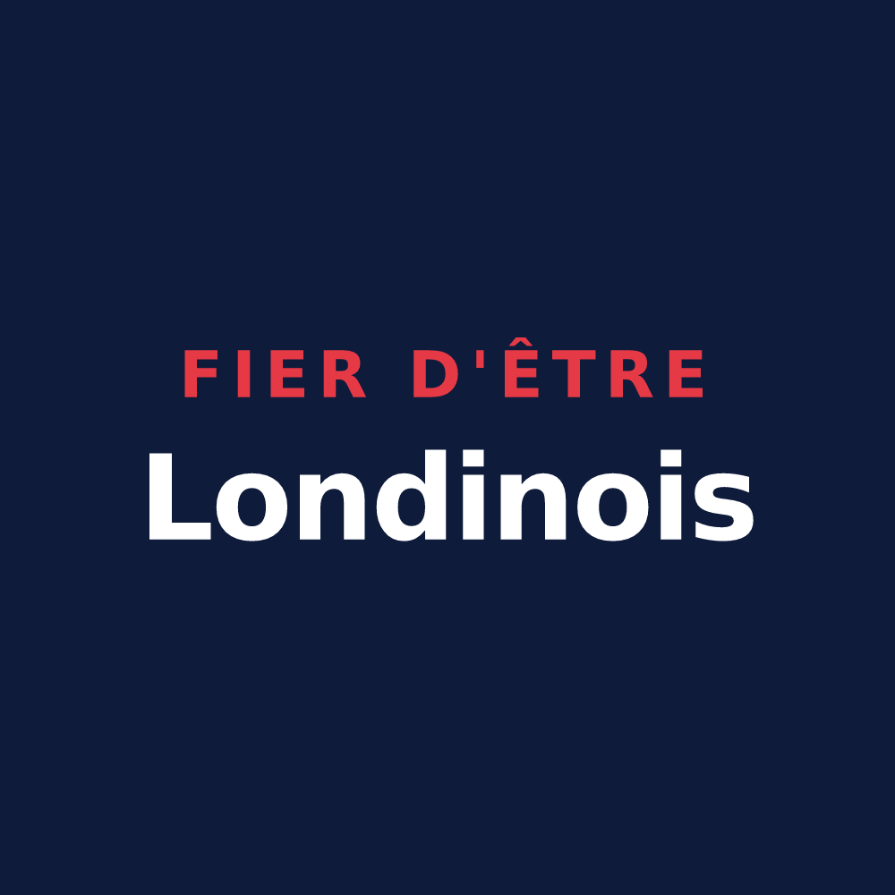 T-shirt « Fier d'être Londinois » — design pour Londigny