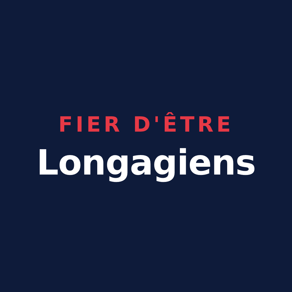 T-shirt « Fier d'être Longagiens » — design pour Longages