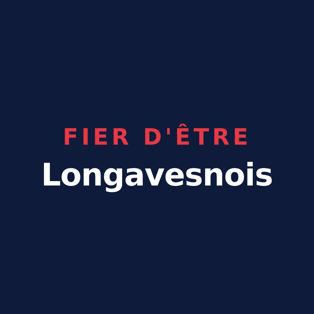 T-shirt « Fier d'être Longavesnois » — design pour Longavesnes