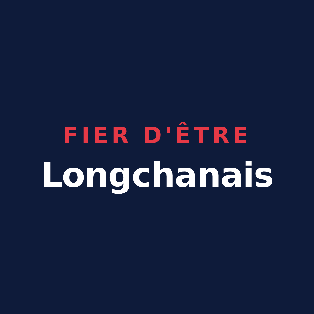 T-shirt « Fier d'être Longchanais » — design pour Longchamp-sous-Châtenois