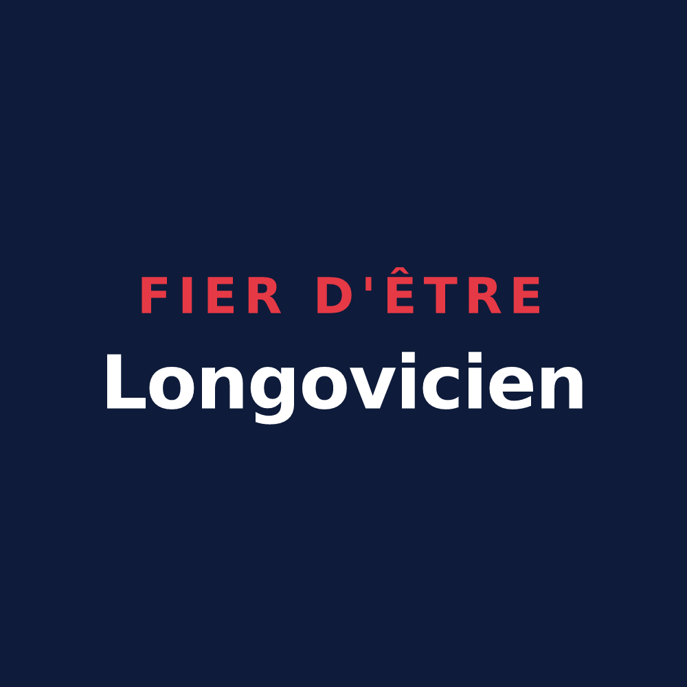 T-shirt « Fier d'être Longovicien » — design pour Longeaux