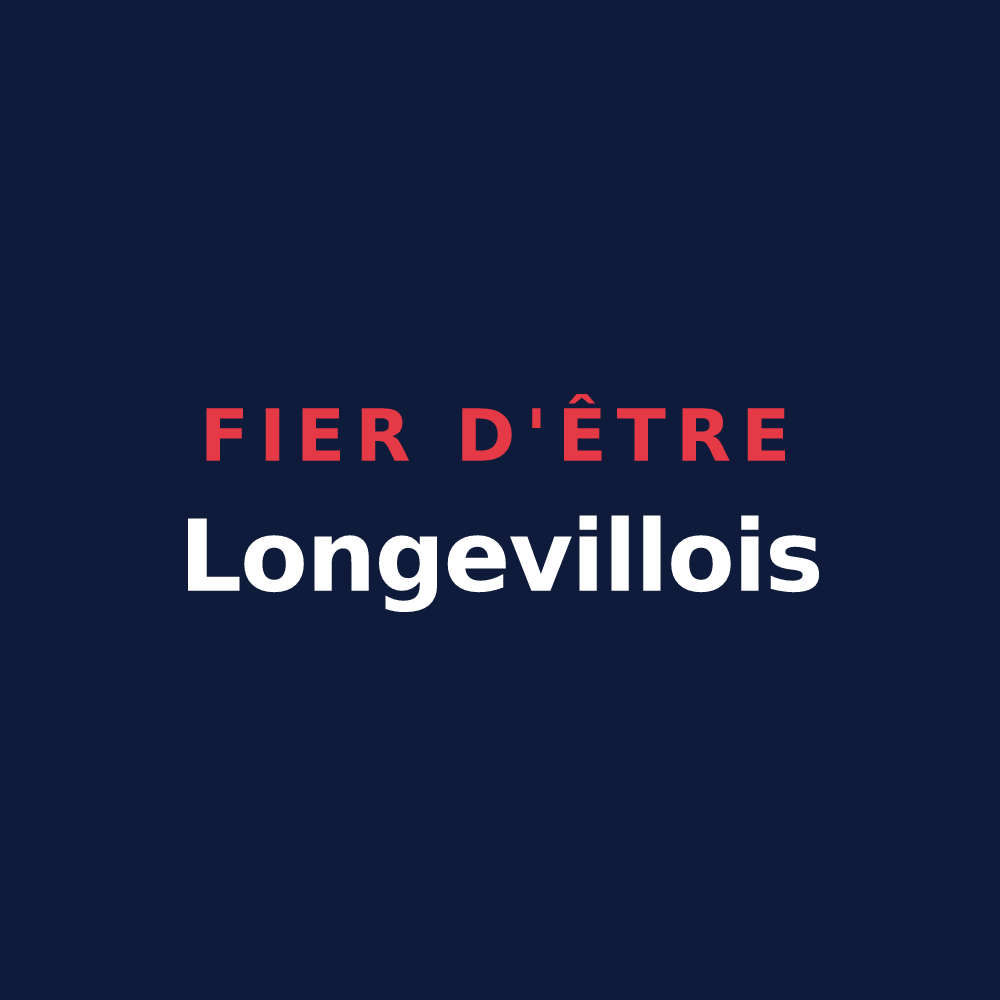 T-shirt « Fier d'être Longevillois » — design pour Longeville-sur-Mogne