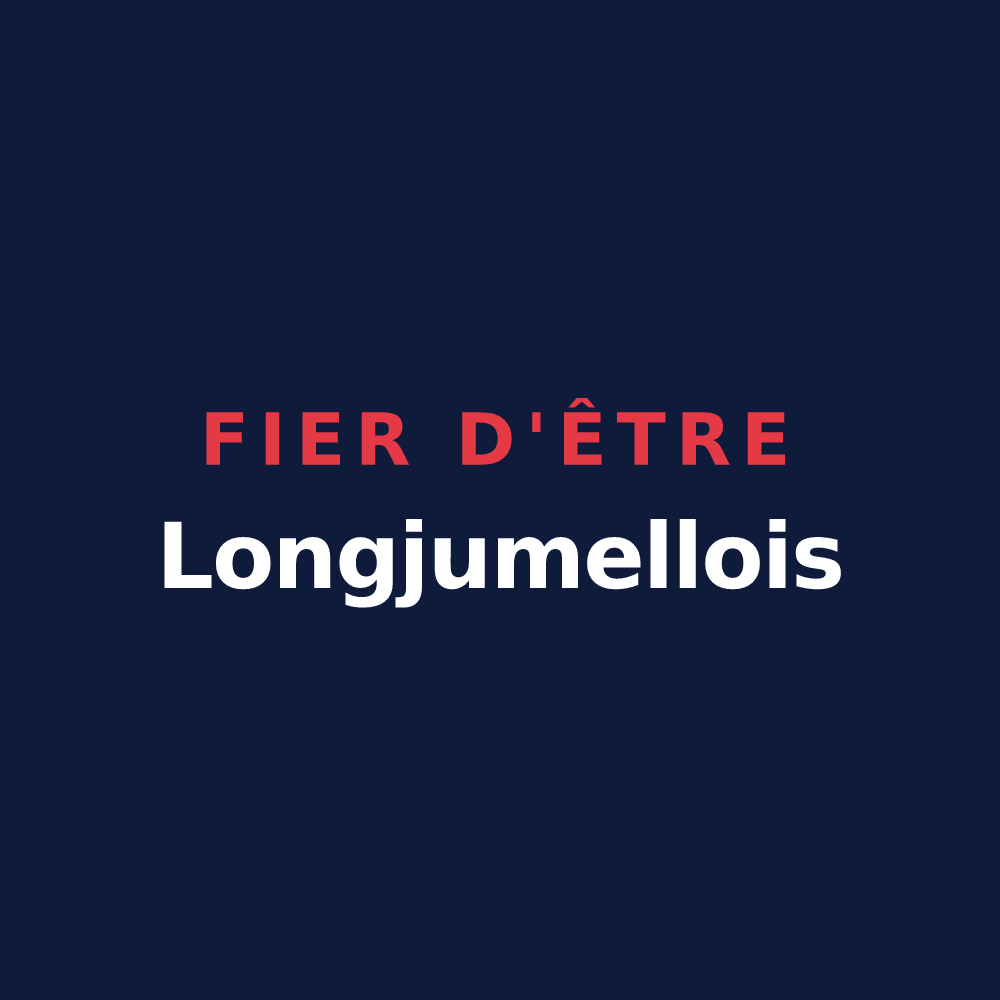 T-shirt « Fier d'être Longjumellois » — design pour Longjumeau