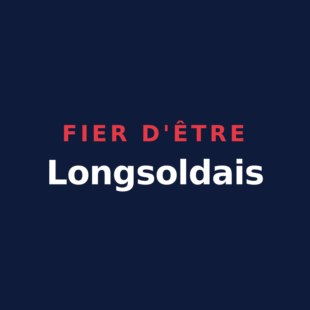 T-shirt « Fier d'être Longsoldais » — design pour Longsols