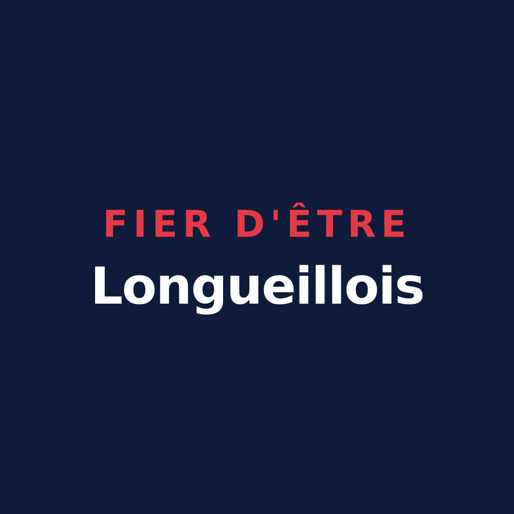 T-shirt « Fier d'être Longueillois » — design pour Longueil-Annel