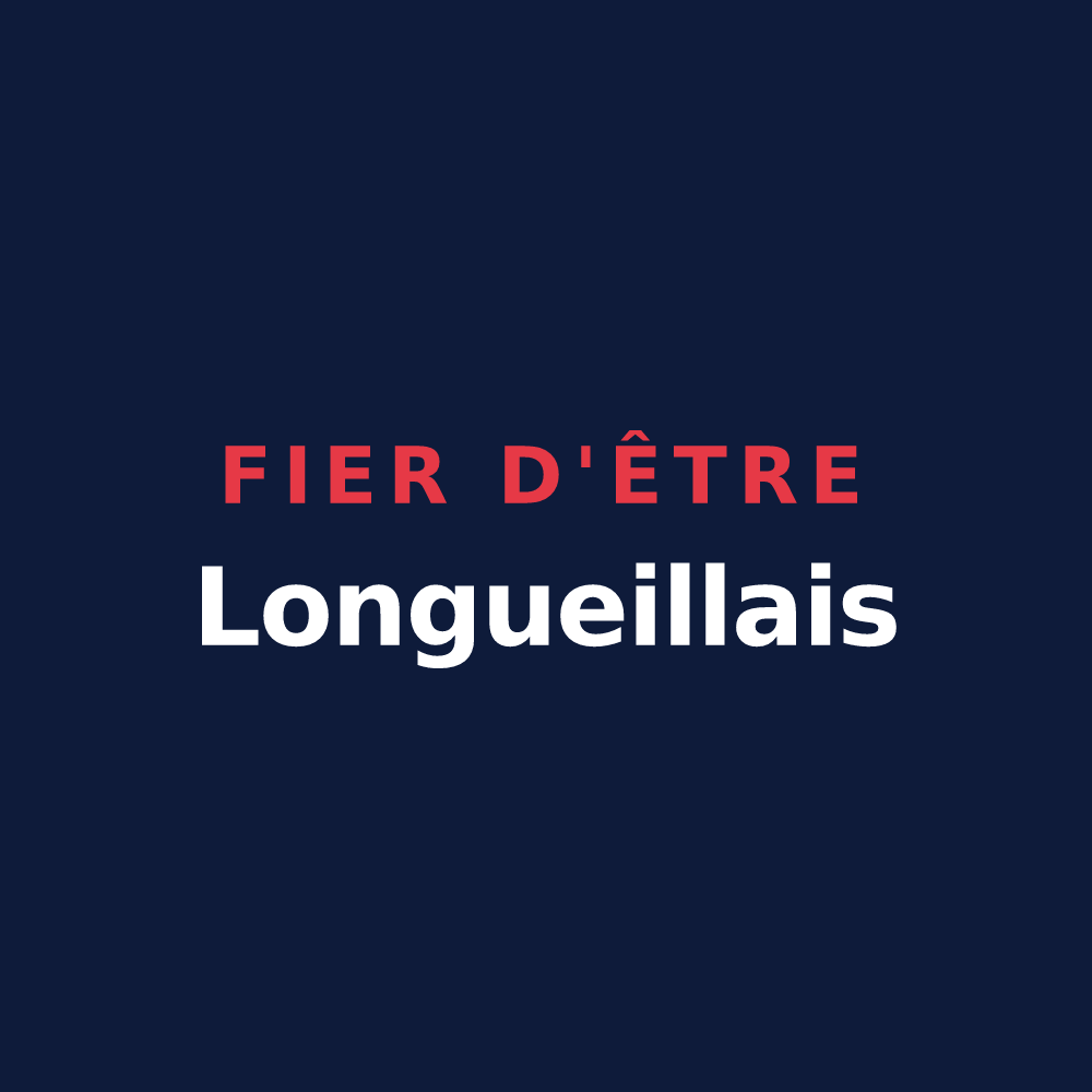 T-shirt « Fier d'être Longueillais » — design pour Longueil
