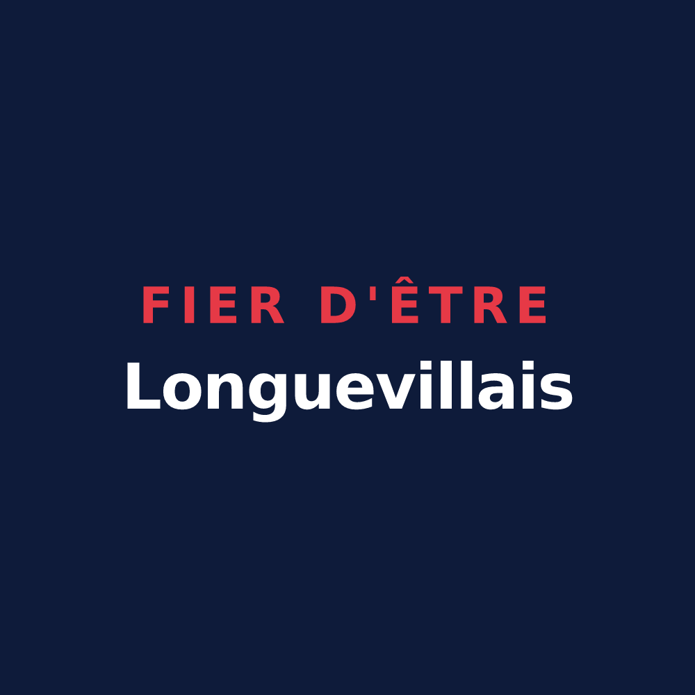 T-shirt « Fier d'être Longuevillais » — design pour Longueville