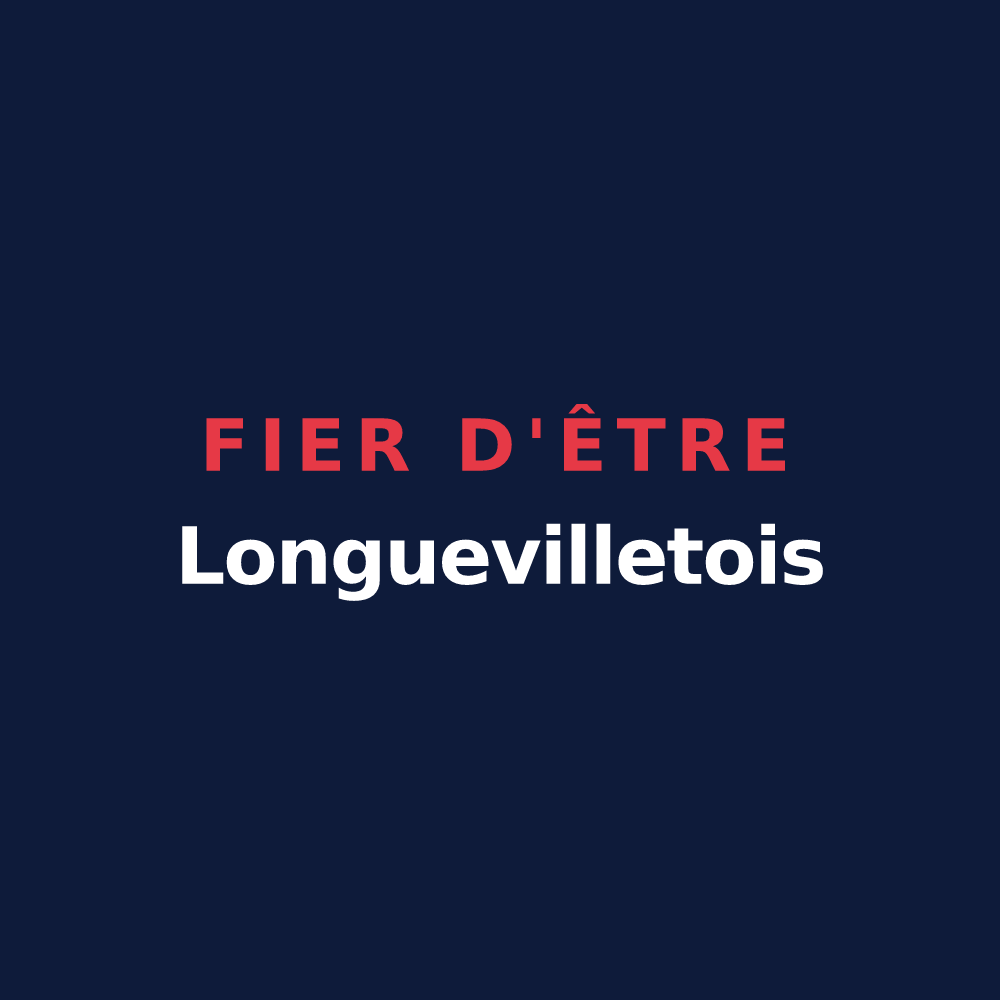 T-shirt « Fier d'être Longuevilletois » — design pour Longuevillette