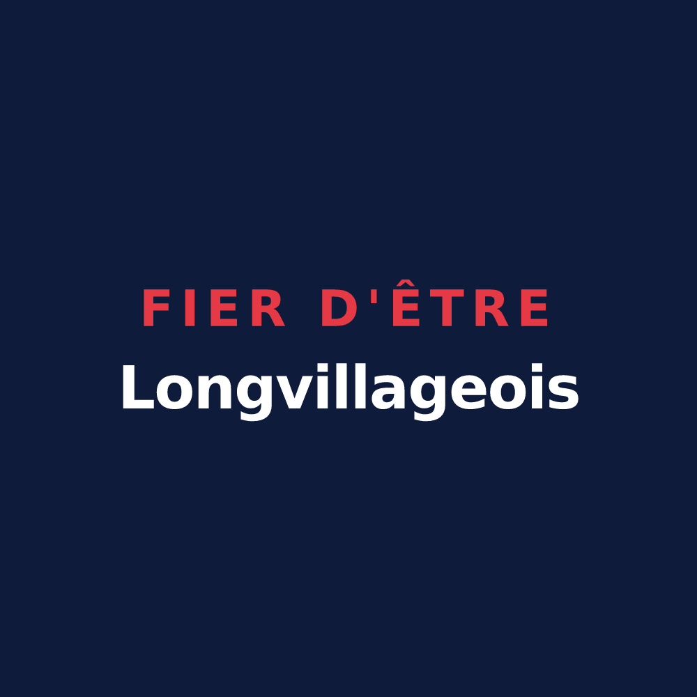 T-shirt « Fier d'être Longvillageois » — design pour Longvilliers