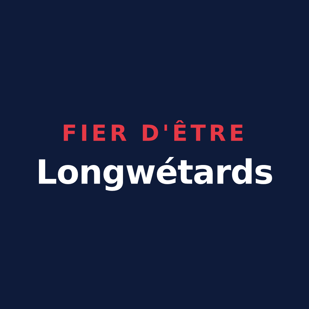 T-shirt « Fier d'être Longwétards » — design pour Longwé