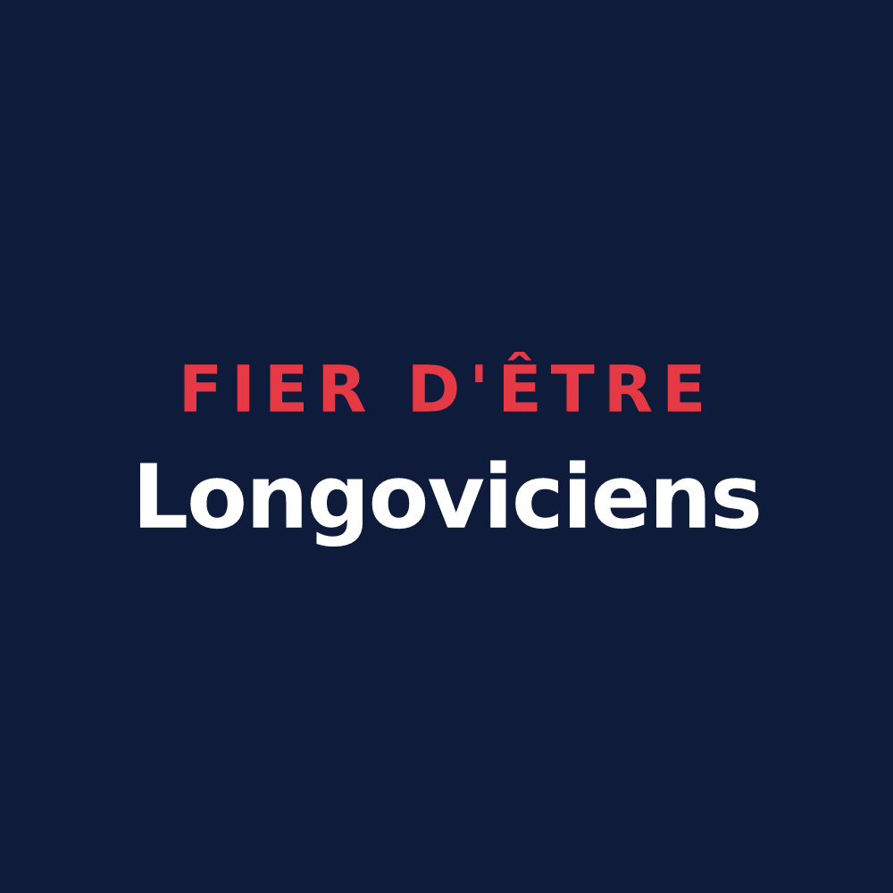 T-shirt « Fier d'être Longoviciens » — design pour Longwy