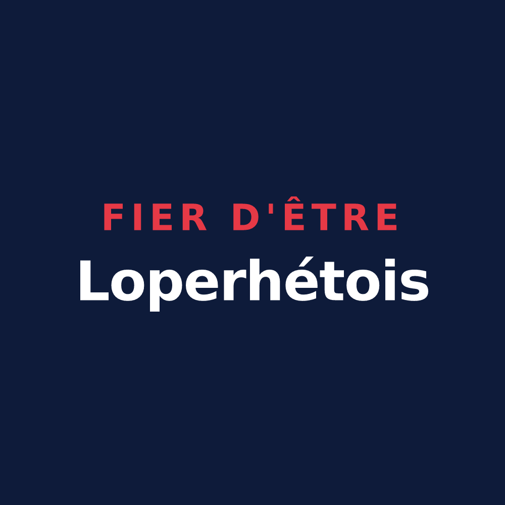 T-shirt « Fier d'être Loperhétois » — design pour Loperhet