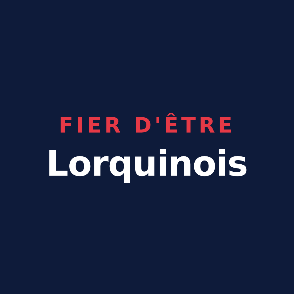 T-shirt « Fier d'être Lorquinois » — design pour Lorquin