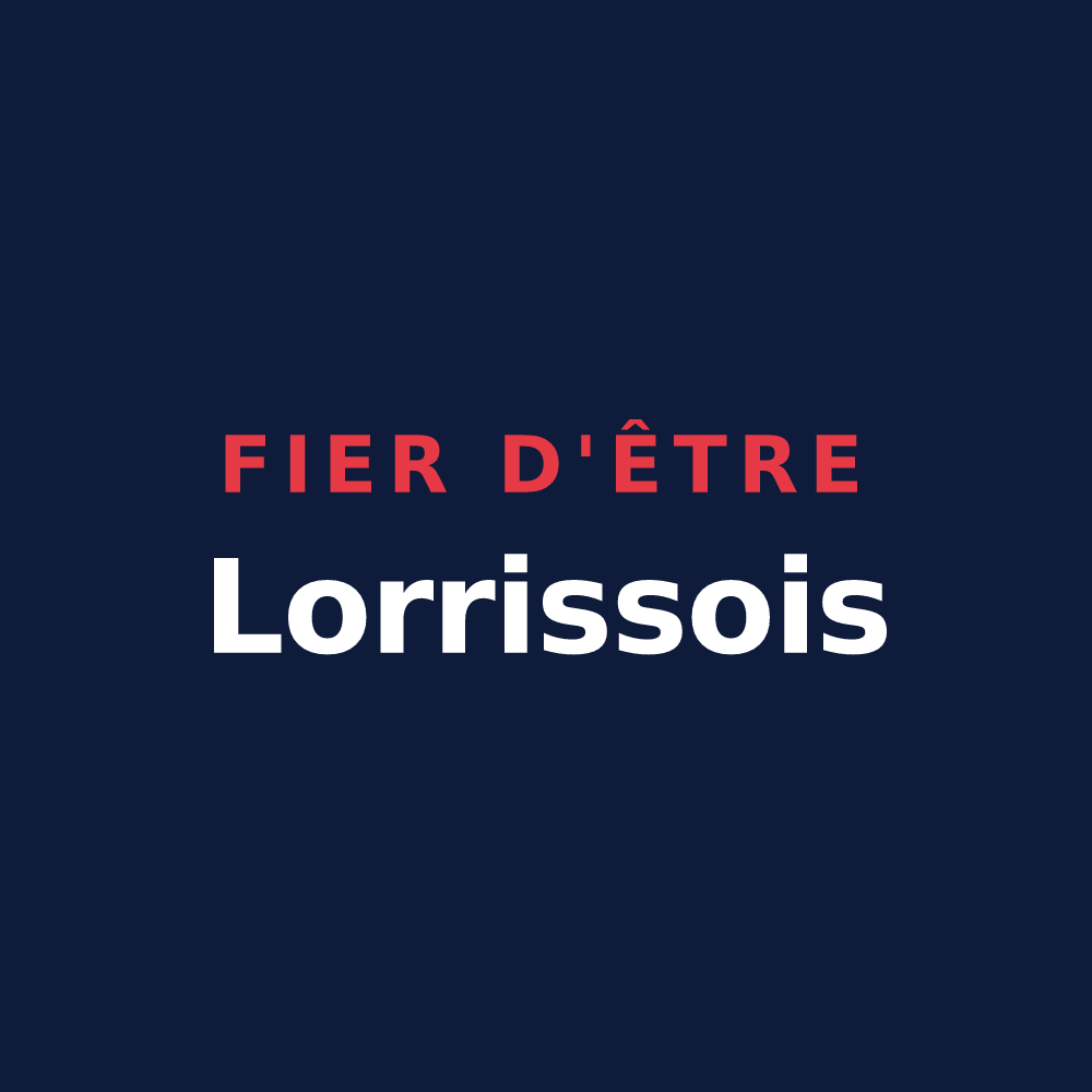 T-shirt « Fier d'être Lorrissois » — design pour Lorris