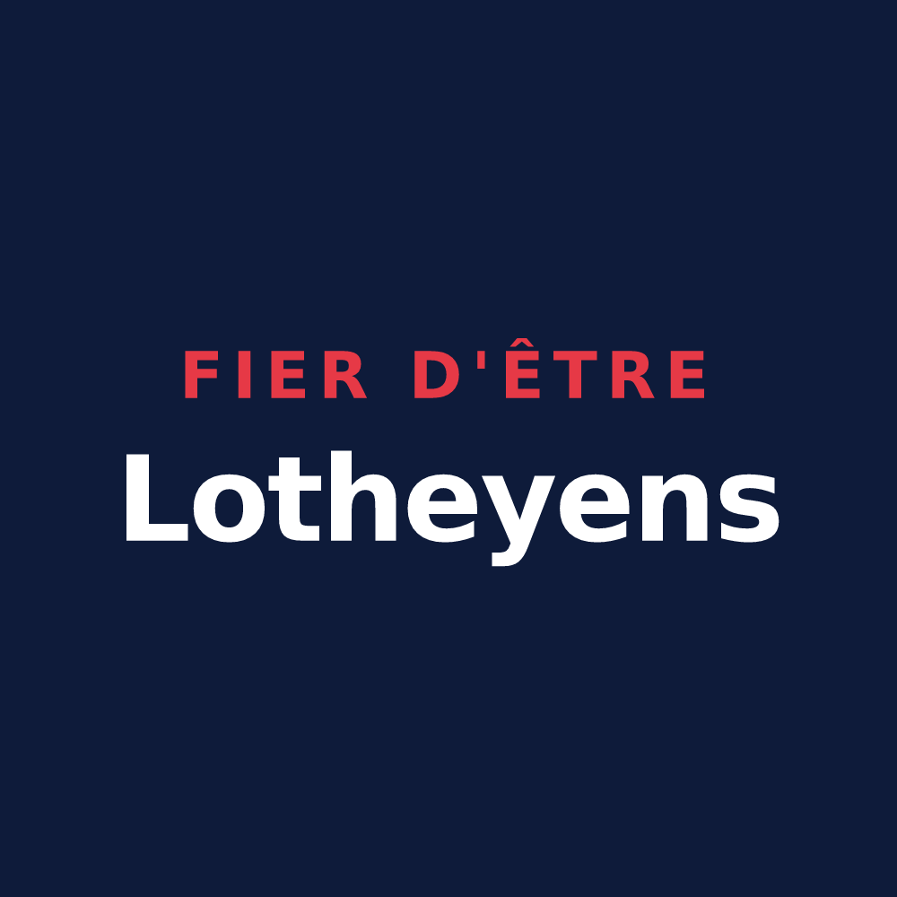 T-shirt « Fier d'être Lotheyens » — design pour Lothey
