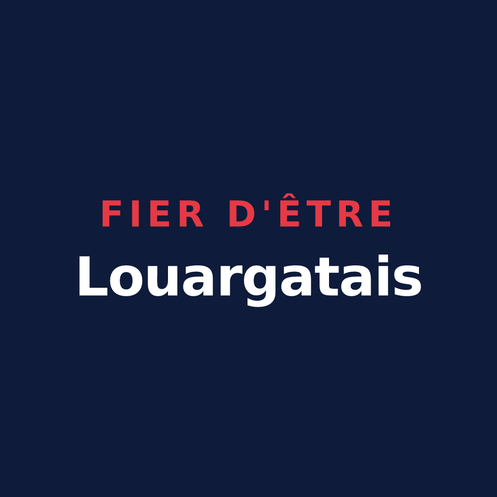 T-shirt « Fier d'être Louargatais » — design pour Louargat
