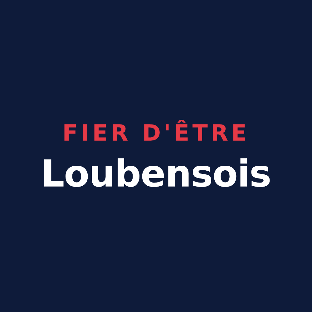 T-shirt « Fier d'être Loubensois » — design pour Loubens