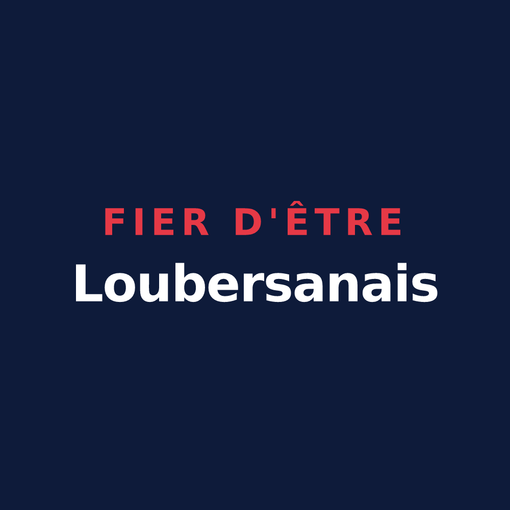 T-shirt « Fier d'être Loubersanais » — design pour Loubersan