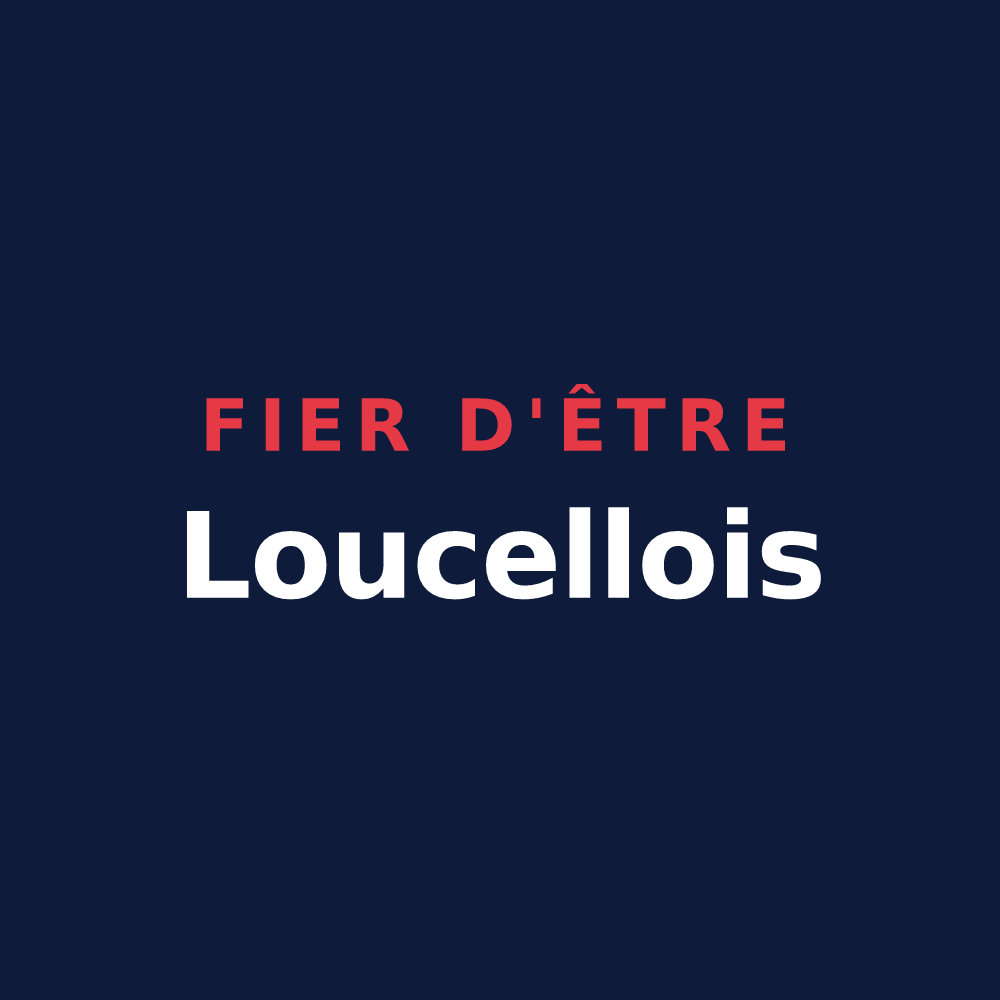 T-shirt « Fier d'être Loucellois » — design pour Loucelles