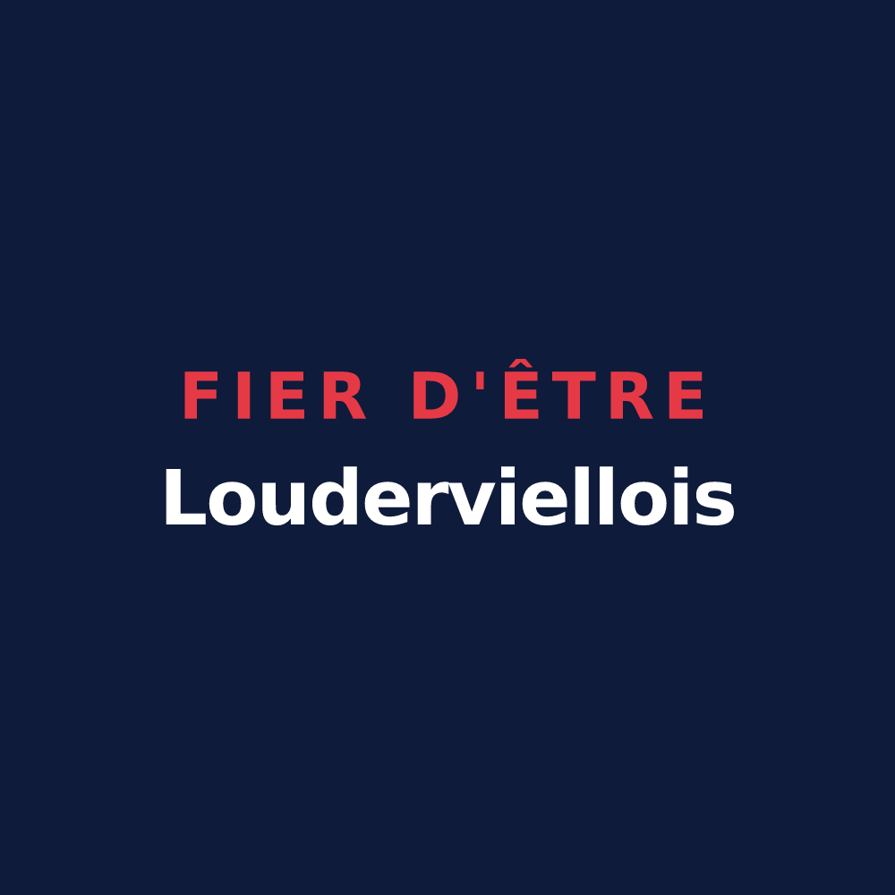 T-shirt « Fier d'être Louderviellois » — design pour Loudervielle