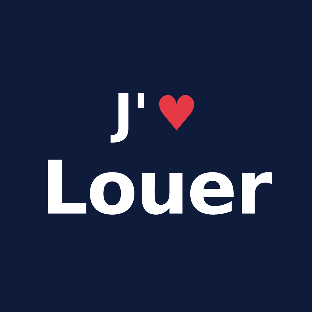 T-shirt personnalisé Louer — design J'aime Louer