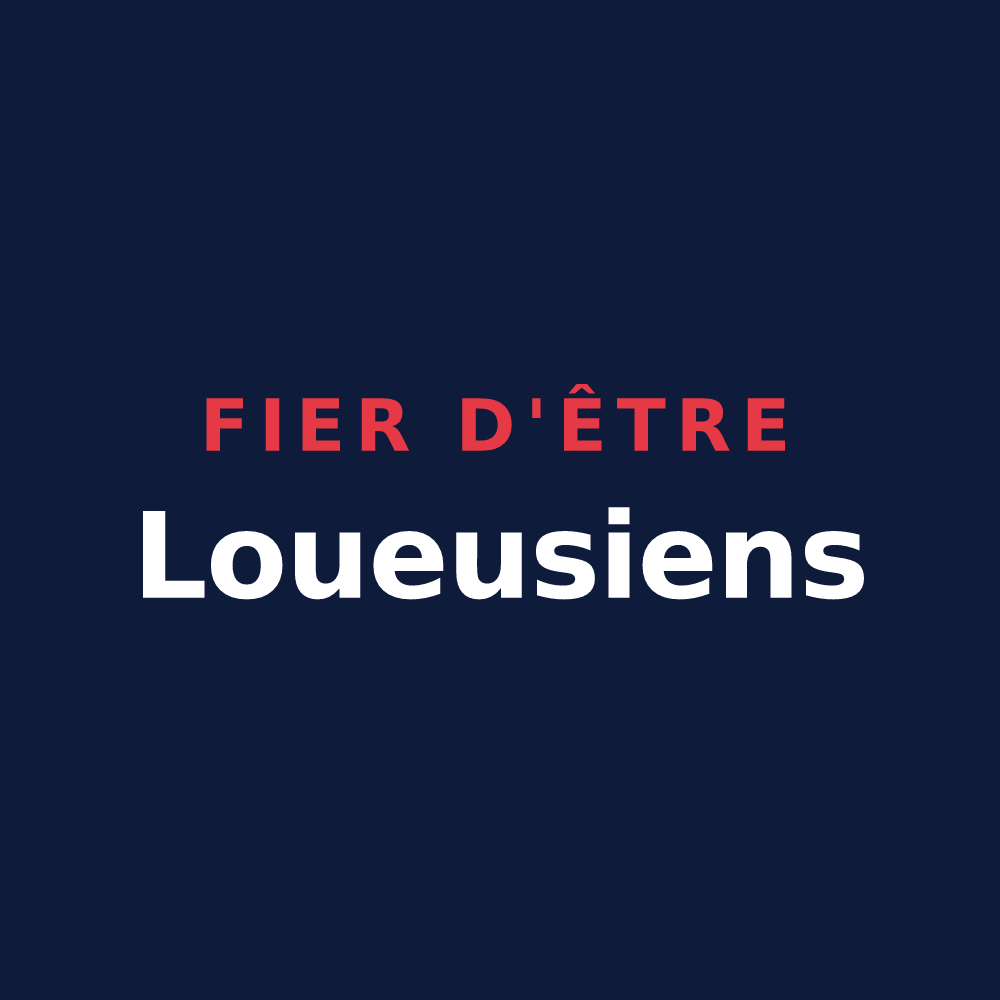 T-shirt « Fier d'être Loueusiens » — design pour Loueuse