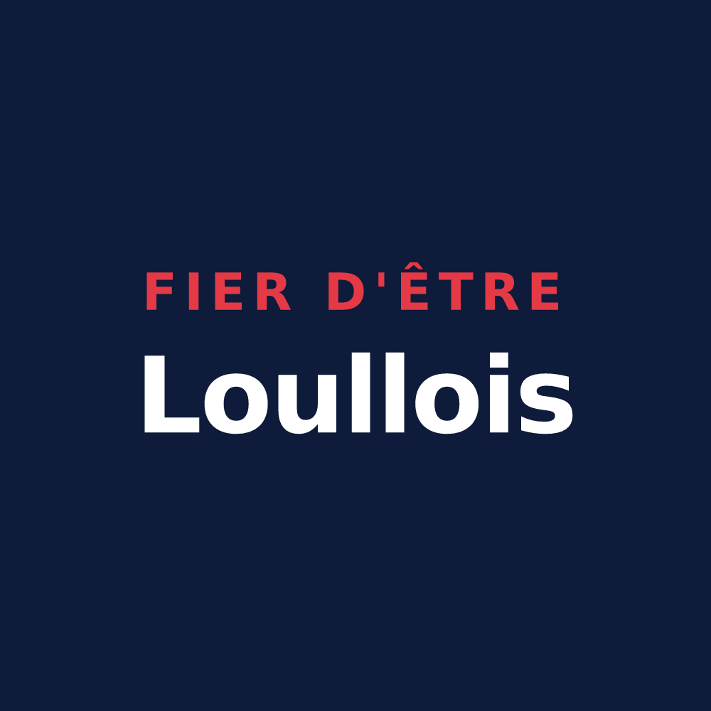 T-shirt « Fier d'être Loullois » — design pour Loulle