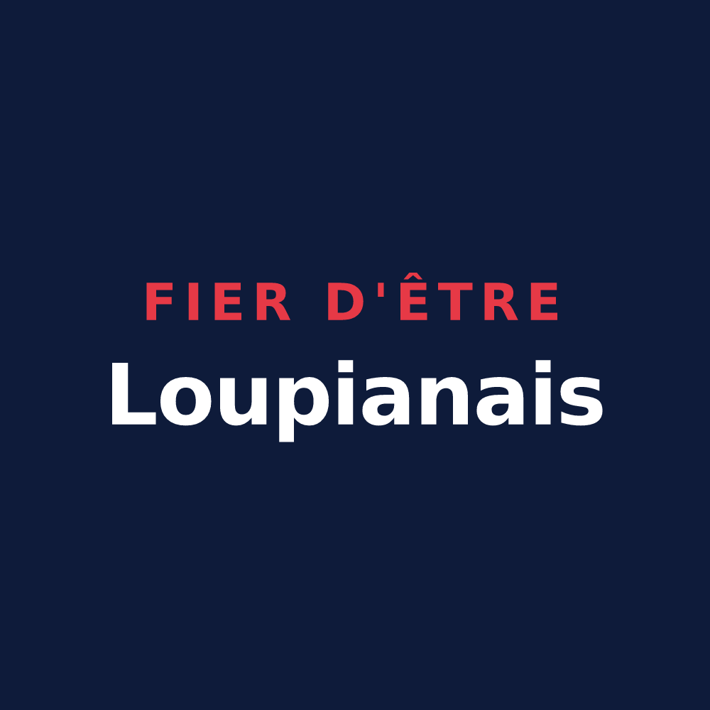 T-shirt « Fier d'être Loupianais » — design pour Loupian