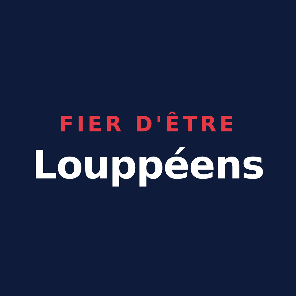 T-shirt « Fier d'être Louppéens » — design pour Louppy-le-Château