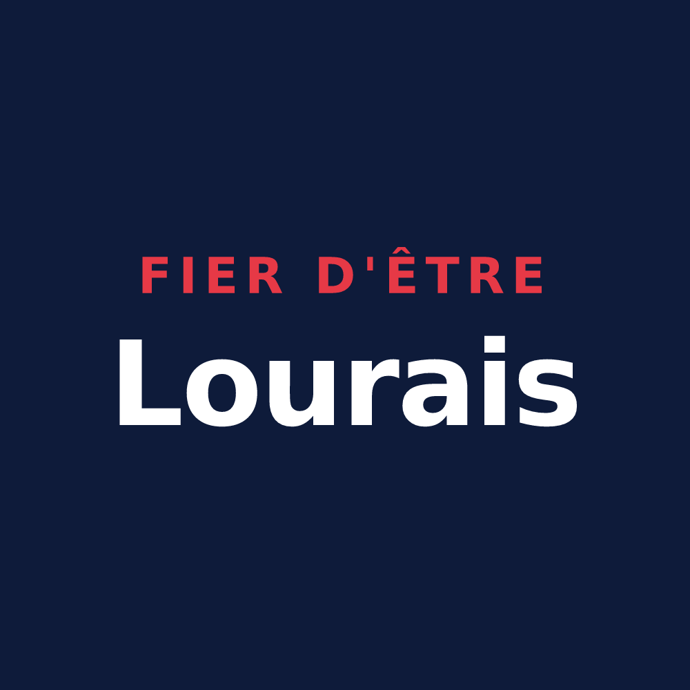 T-shirt « Fier d'être Lourais » — design pour Loures-Barousse