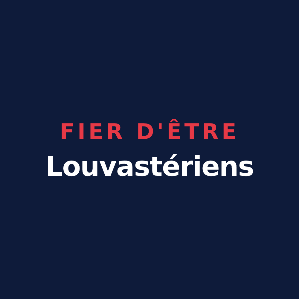 T-shirt « Fier d'être Louvastériens » — design pour Louvières-en-Auge