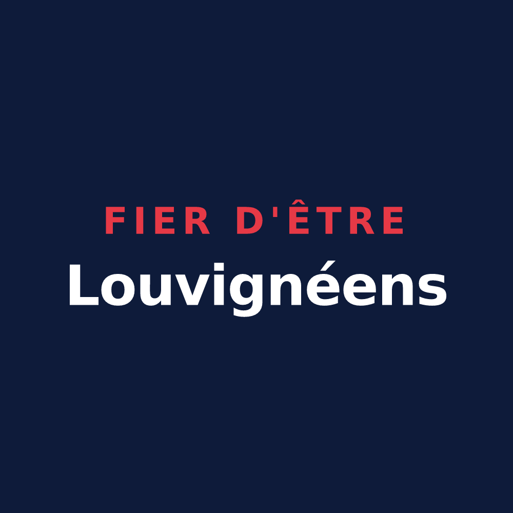 T-shirt « Fier d'être Louvignéens » — design pour Louvigné-du-Désert