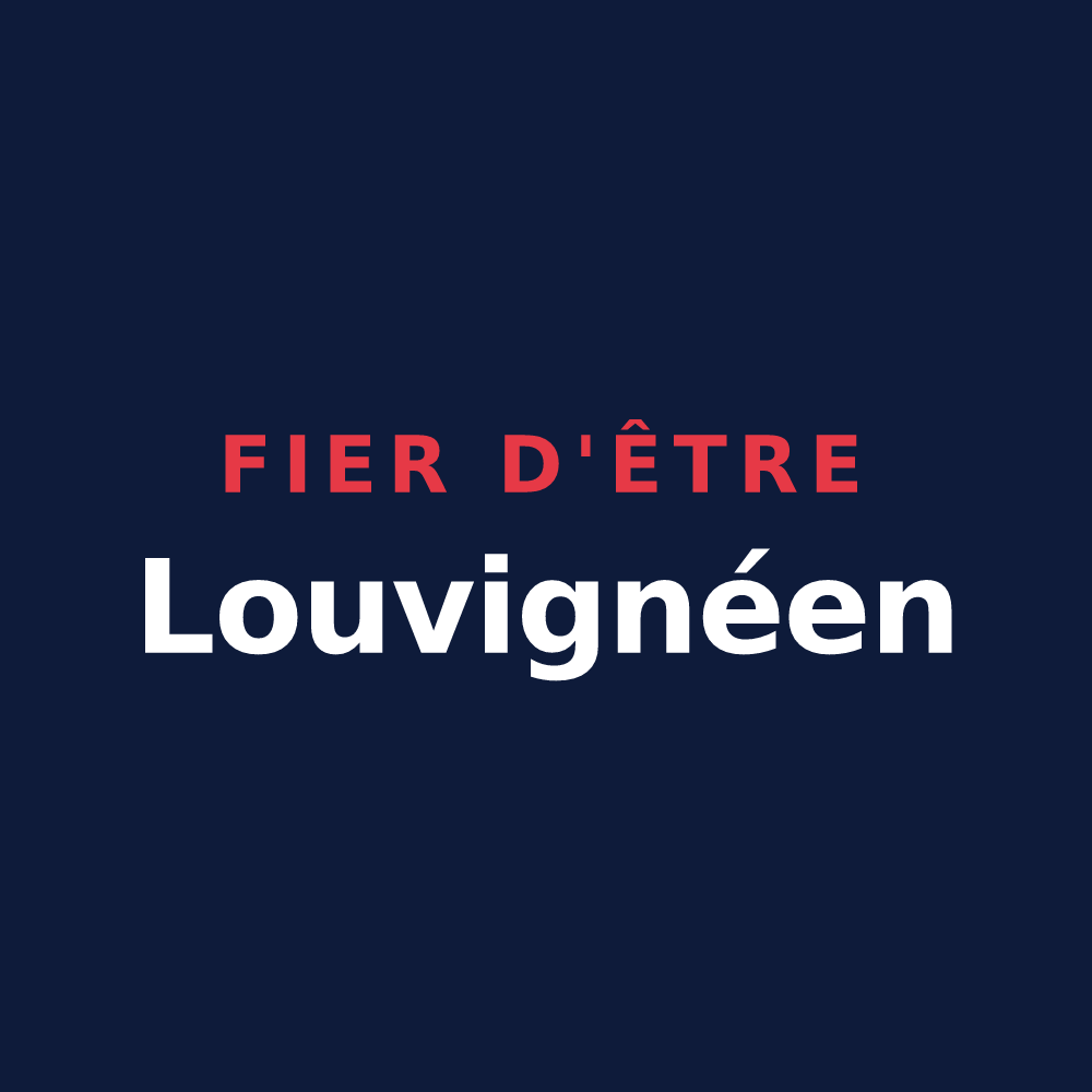 T-shirt « Fier d'être Louvignéen » — design pour Louvigné