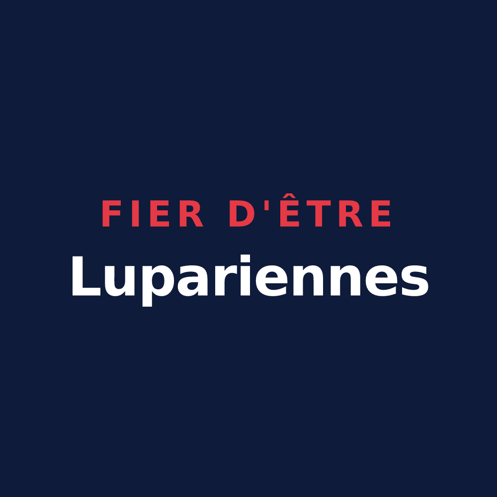 T-shirt « Fier d'être Lupariennes » — design pour Louvres